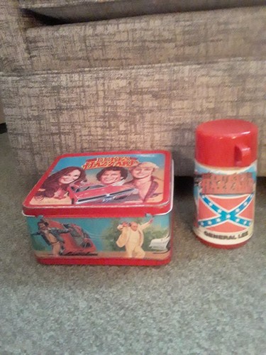 Dukes of Hazzard metal lunchox & thermos