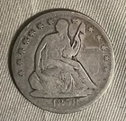 1858-O   Seated Liberty Half dollar , G /VG