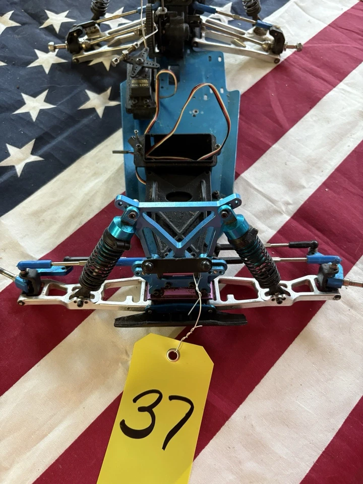 VINTAGE DURATRAX RC CAR W/Aluminum Upgrades: PreOened/Project Buggy /  Truck - Image 2 of 4