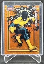 2026 Topps Chrome Marvel Comics Sunspot Orange Wave Refractor 17/25 #172