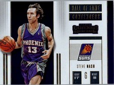 2017-18 Panini Contenders #3 Steve Nash Hall of Fame Contenders