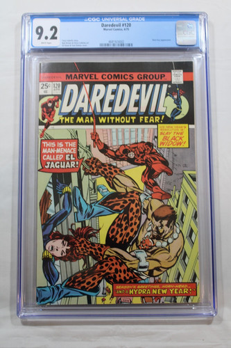 Daredevil #120 CGC Graded 9.2 White pages Marvel Comics 4/1975