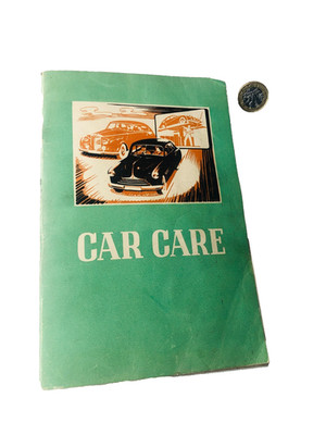 Book Car Care Vintage ra