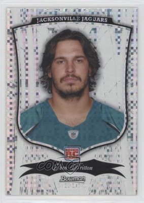 2009 Bowman Sterling X-Fractor 41/100 Eben Britton #38 Rookie RC 11pj