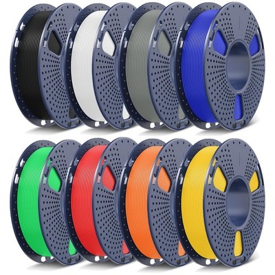 8-Color PLA+ Filament Bundle - Christmas Gift