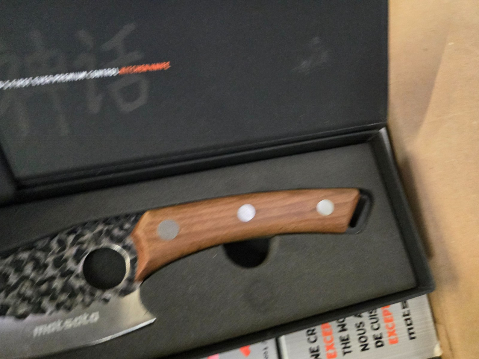 CASE OF 28 Huusk by Matsato Kitchen Knife  – Extremely Sharp Blade Beech Wood