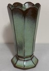 Vtg Frankoma Pottery 9" Vase #64 Prairie Green EXCEPTIONAL — photo 2