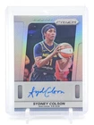 SYDNEY COLSON 2025-26 PRIZM WNBA SILVER AUTO #TB-SC INDIANA FEVER Q4244