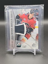 2019-20 UD SP Game Used All Star Fabrics Johnny Gaudreau Calgary Flames 