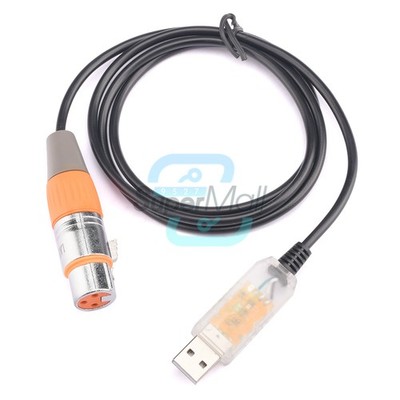 USB to DMX Interface Adapter Cable Stage Light PC DMX512 Controller Dimmer DMX