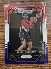 2023-24 Panini Prizm #141 Scoot Henderson Prizms Red White and Blue