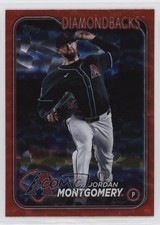 2024 Topps Update Red Crackle Foilboard 114/199 Jordan Montgomery #US297 0tx
