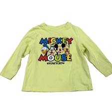 Disney Mickey Mouse Friends DisneyCrew Toddler T-Shirt 2-3Yrs 98CM Long Sleev