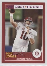 2021 Panini Chronicles Draft Picks Score Retro Pink Mac Jones #66 0b3