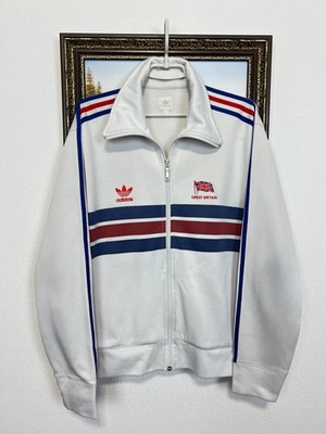 Vintage Adidas Originals Team Great Britain Olympics Jacket Track Top Mens Sz M