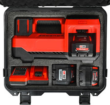 Air Compressor Waterproof Hard Case Compatible With Milwaukee M18 Inflator 2848-