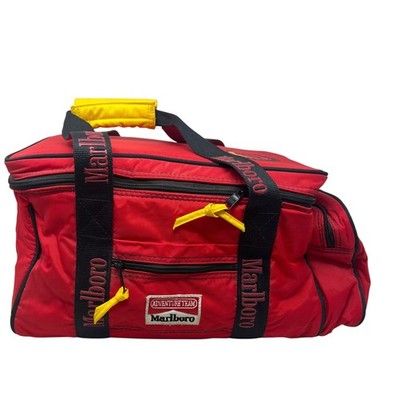 Vintage Marlboro Adventure Team Lizard Rock Cooler Bag Red