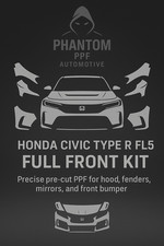 20232024 Honda Civic Type R Fl5 Full Front Paint Protection Film Ppf Kit 20232024 Honda Civic Type R Fl5 Full Front Paint Protection Film Ppf Kit