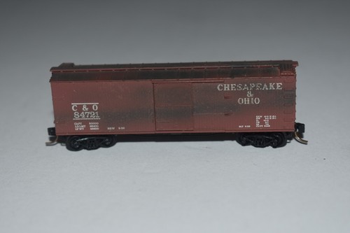 Coche de carga de una sola puerta Kadee Chesapeake & Ohio 40' escala N 84721 C53746 | Zustand: Used