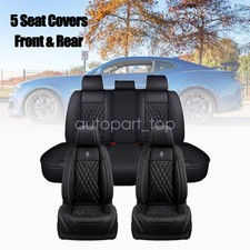 For Honda Crv Cr-v Car Seat Covers Front And Rear Full Set Pu Leather Cushion For Honda Crv Cr-v Car Seat Covers Front And Rear Full Set Pu Leather Cushion