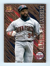 Kirby Puckett Minnesota Twins 1996 Pacific Collection Gold Foil Baseball Card