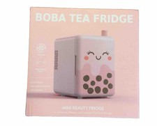 Five Below PINK BOBA TEA Mini Beauty Fridge - TikTok Viral- NEW (C5)