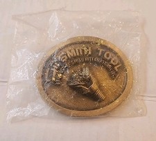 Vntg Oilfield Belt Buckle SMITH TOOL NOS In Original Plastic See Pics/Des