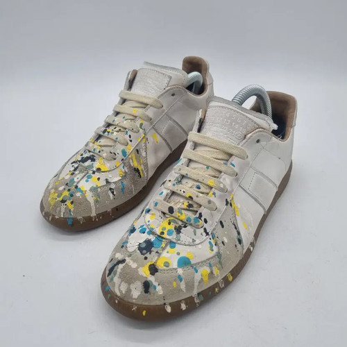 Maison Margiela German Army Sneakers Paint Women 240mm (37)