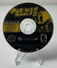 Pac-Man World 2 (Nintendo GameCube, 2002) Disc Only Minor Scratches Tested