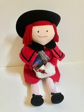 Madeline Christmas rag doll by Eden, 18" - 1997 - Brand NEW 