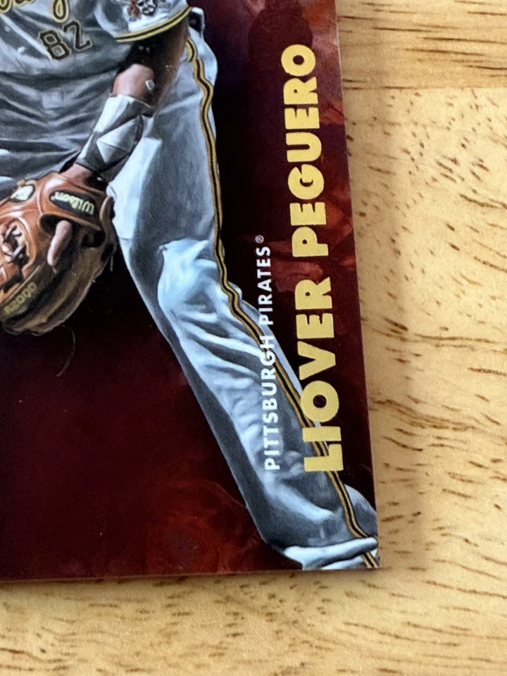 2021 Bowman Inception Inception /5 Liover Peguero Pittsburgh Pirates initiation - Image 3 of 4