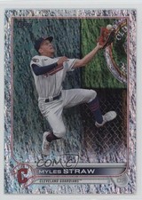 2022 Topps Series 2 Foilboard 272/390 Myles Straw #654 08qv