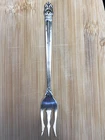 Royal Danish International Sterling Pickle/Olive Fork, Discontinued USA 6"