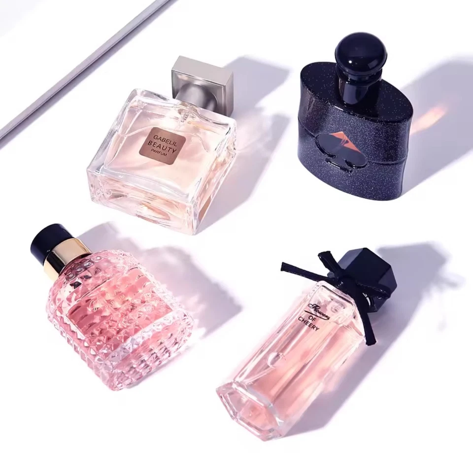 Marca 4 piezas Set de Perfumes de Mujer 100 ml Floral Fresco Fragancia Caja de Regalo Escena Original Foto 4 de 4