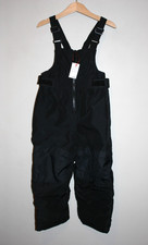 NEW Toddler Boys Girls Cat & Jack Solid Black Snow Bib Pants Size 3T NWT