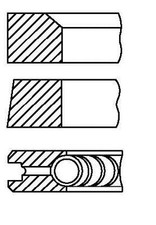 Piston Ring Kit Fits Ford Ranger Mazda B-Series Bongo Friendee BT-50 FAI PR7-000