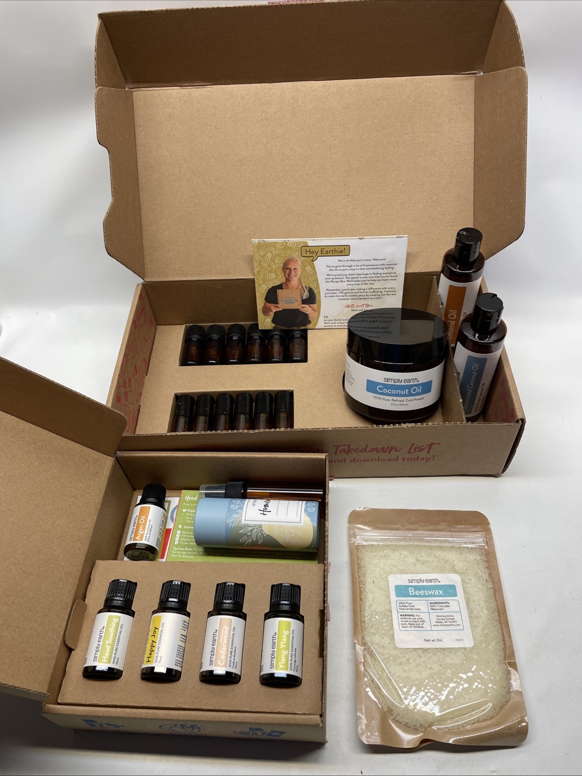 SIMPLY EARTH Hair Care Hero Essential Oils Kit with Bonus Box