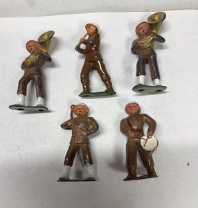 Barclay Toy Soldier Army Band - Post World War II Era