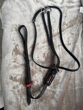 EQUIPE Black Patent Running Martingale Cob