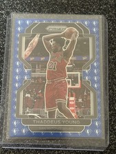 2021-22 Panini Prizm THADDEUS YOUNG 75th Logo Prizm SSP #118