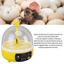 Mini Egg Incubator for Home Automatic Temperature Humidity Control 4 Eggs