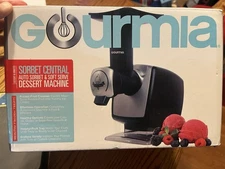 Gourmia Fruit Ice Cream Maker Sorbet & Soft Serve Dessert Machine - New/Open Box