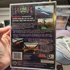 Thunderstrike 2 Sega Saturn Game CIB Complete In Box Manual Registration NTSC-U