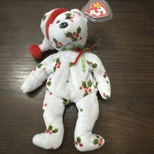 TY Beanie Baby - 1998 Holiday Teddy Bear - Stuffed Animal Toy