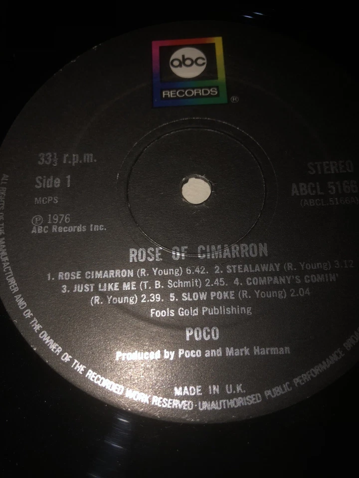 POCO ROSE OF CIMARRON A2/B1 1st EARLY UK PRESS EXCELLENT CONDITION - Image 2 of 3