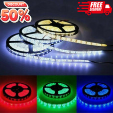 5m 12v 5050 60ledsm Flexible Led Strip Light Rgb Warm White Waterproof Lights