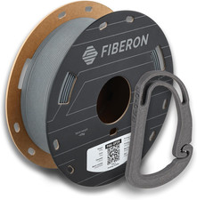 Fiberon PA6-GF Glass Fiber Nylon 3D Filament, 1.75mm Grey, 0.5kg Warp-Free
