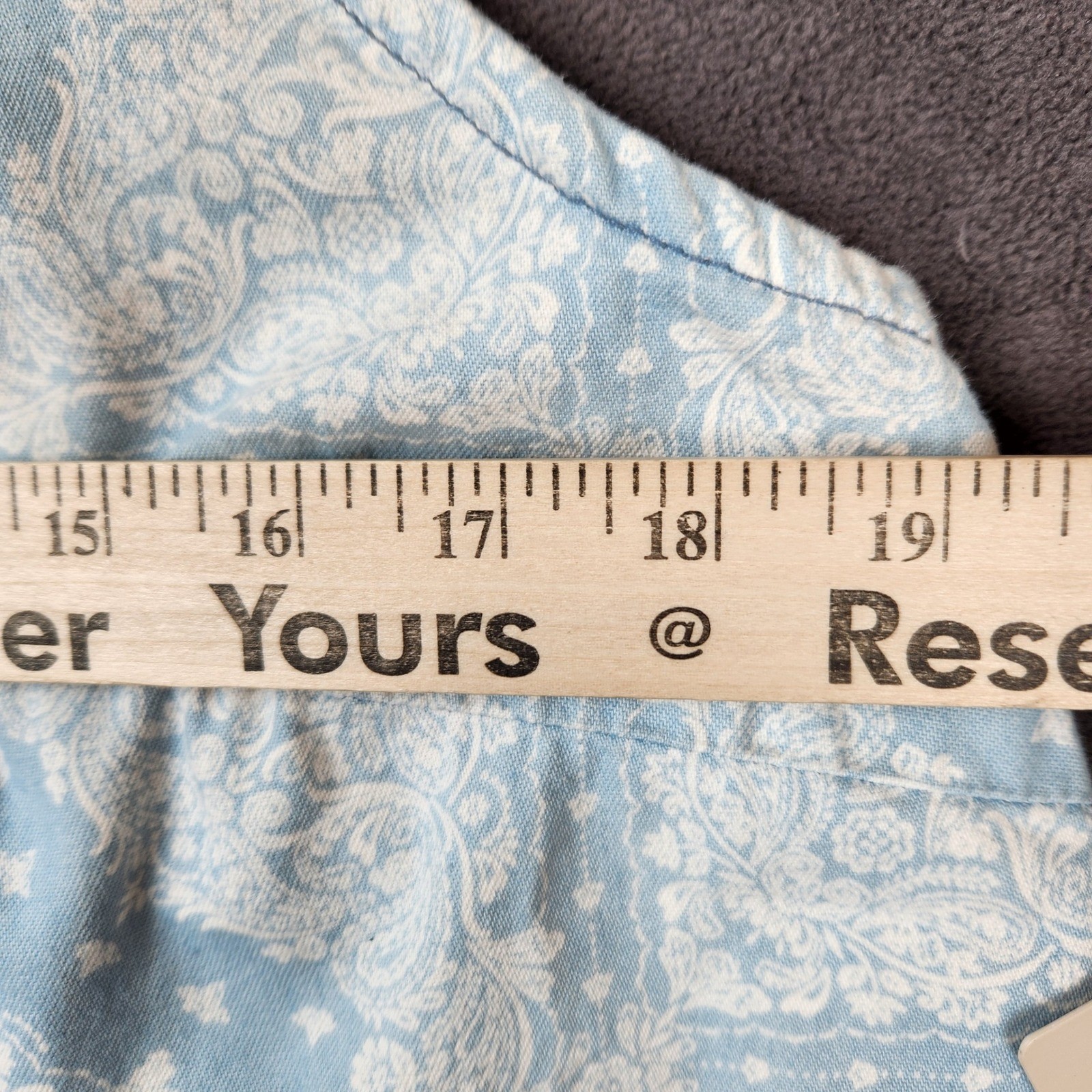 Wrangler Retro Americana Rodeo Raw Hem Cross Back Tank Top Large Blue Bandana thumbnail 8