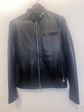 Black Leather Biker Jacket Soul Revolver Daytona Medium