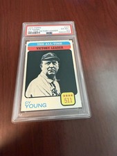 1973 Topps All-Time Victory Leader #477 Cy Young HOF. PSA 6.5 EX/MT